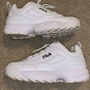 Fila disruptor white sneakers PRICE FIRM